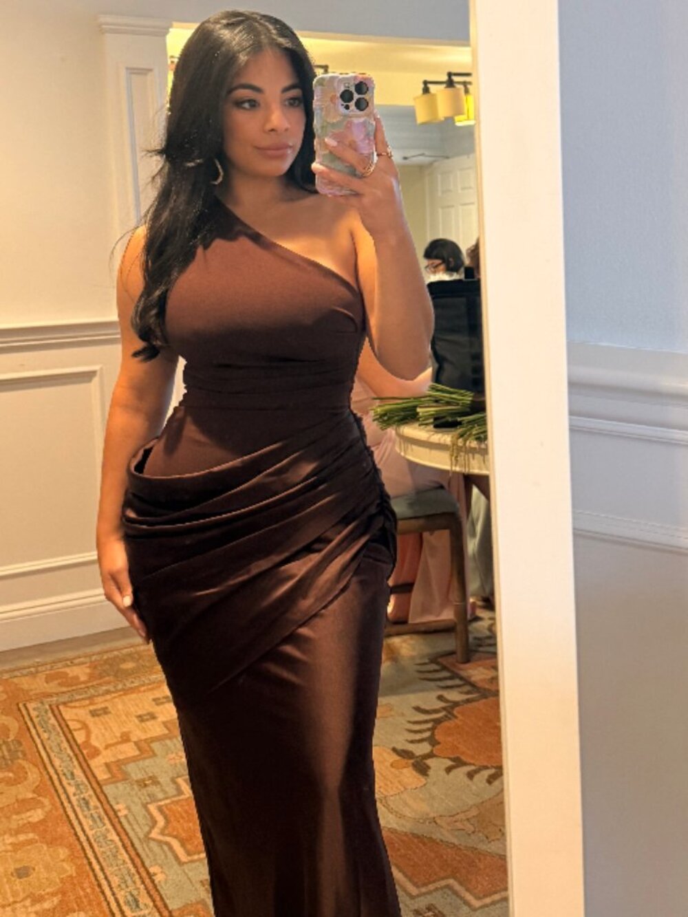 Sadona Maxi Dress - Plum Brown - Picture 3 of 3
